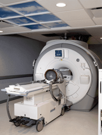 Image: The ExAblate Neuro magnetic resonance guided focused ultrasound system (Photo courtesy of InSightec).